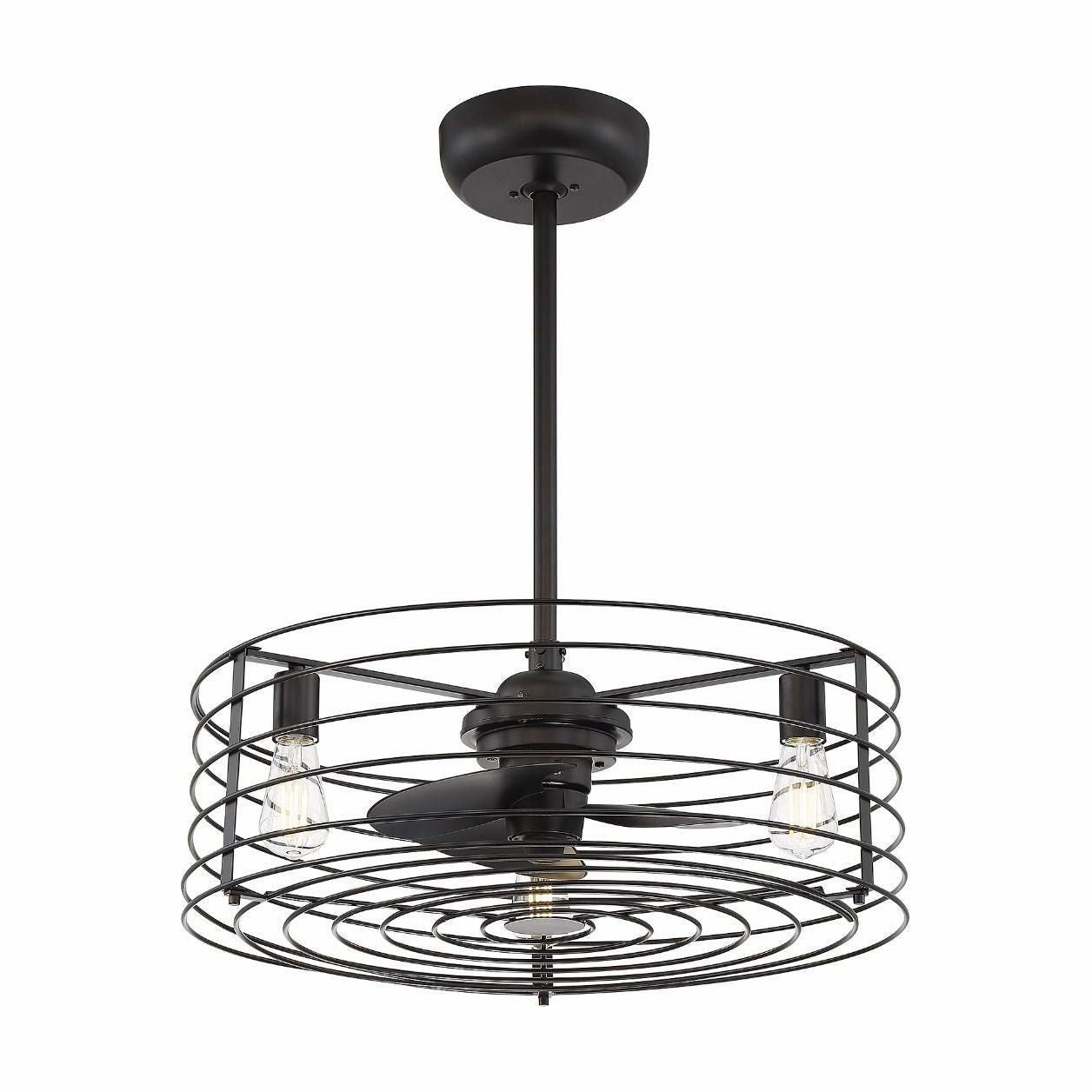 14" 3-Light Fan D'Lier