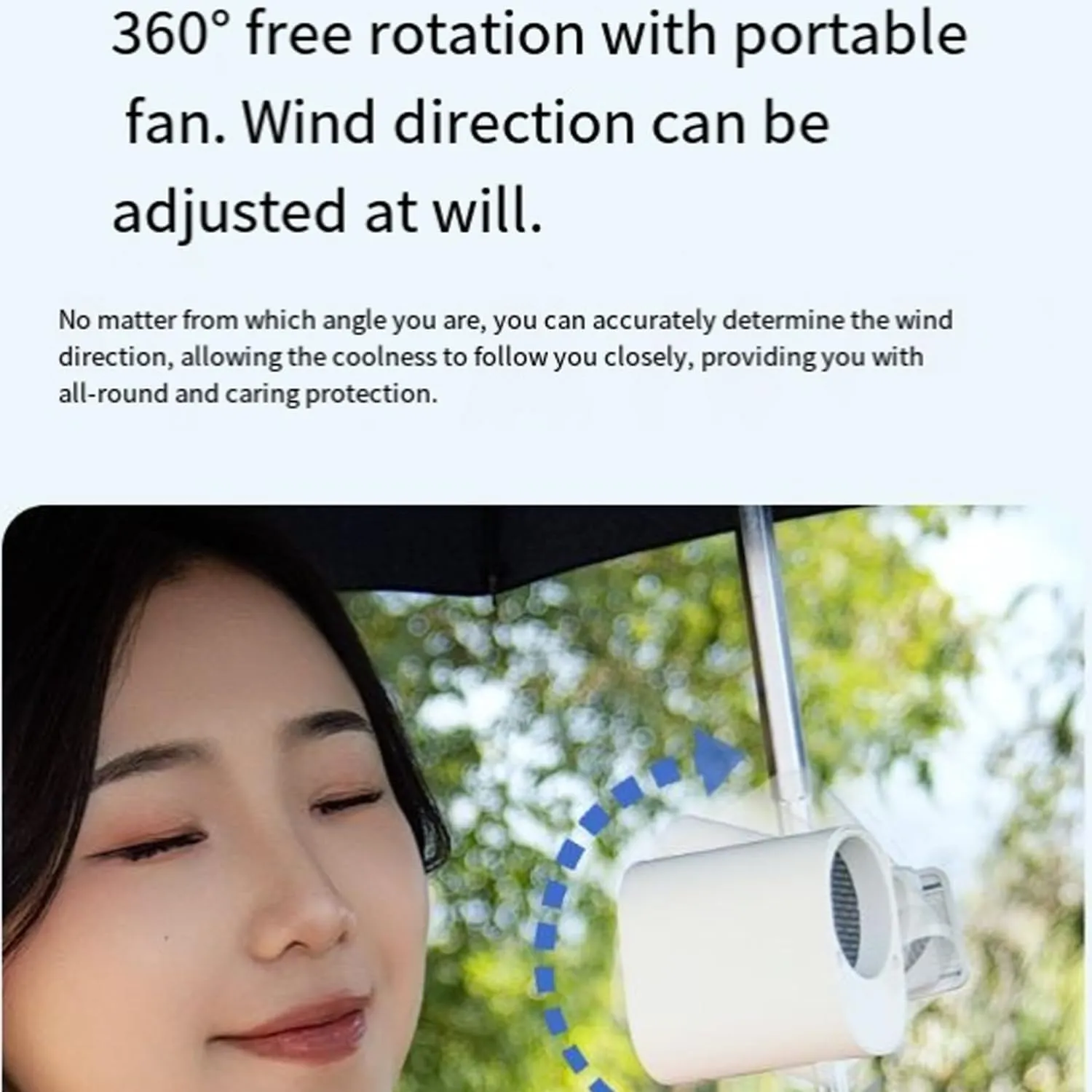 2025 New Joytutuss Car Clip On Fan With Led Display,360 Rotation,100 Speeds Adjustable,Usb Rechargeable,1800mah Battery,Clip On Table, Umbrella, Bicycle, Motorcycle,Personal Cooling Fan (Mix)