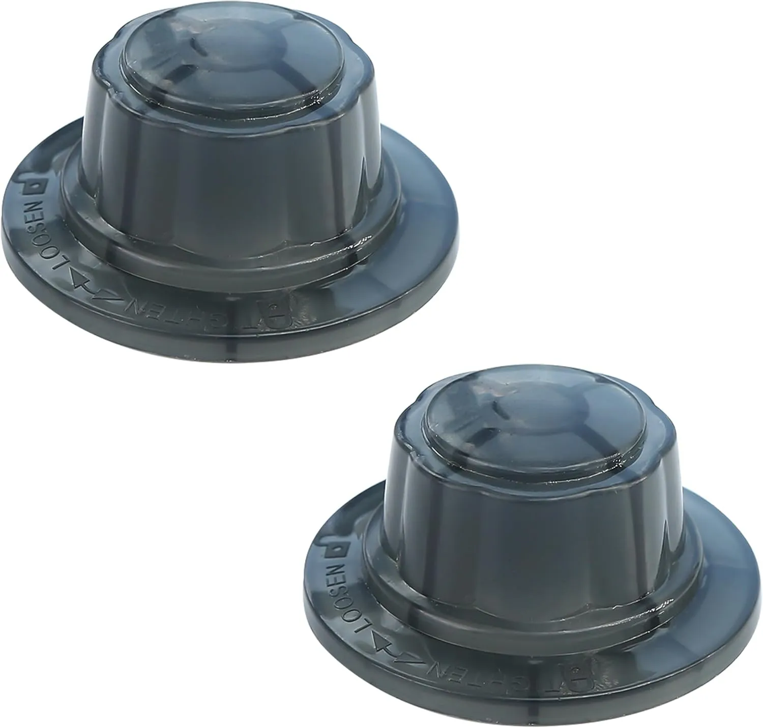 2pcs Fan Parts, M8x1.5 mm Hole Fan Blade Nuts Covers for Table and Floor Fans, General Accessories for Screw Fixing, Plastic Blades and Fanner Parts, Replacement Part for Ceiling Fan Fan with safety blade design