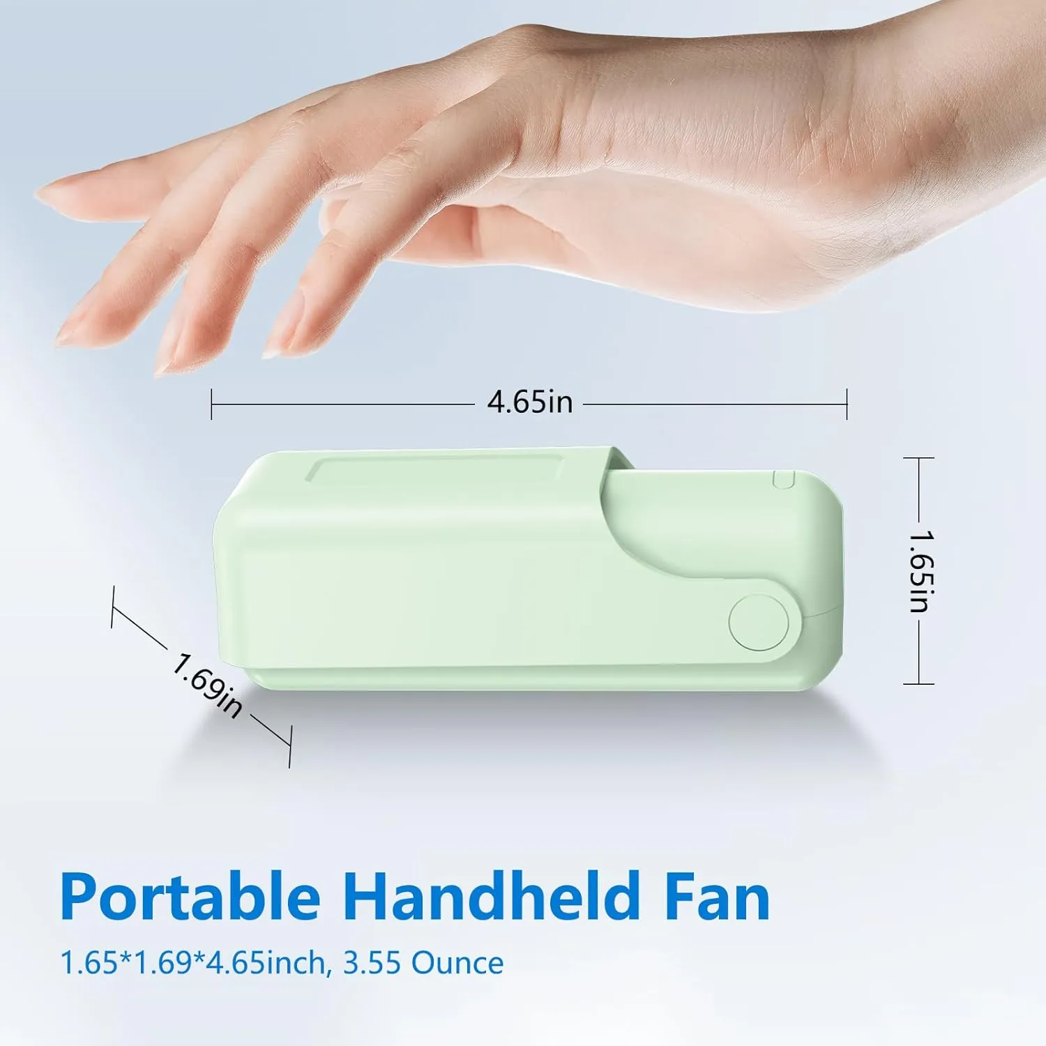 3 Pcs Portable Handheld Fans, 3 IN 1 USB-C Rechargeable [10H Working time] Mini Fan with 3 Speed, Flashlight, Lanyard, Folding Personal Fan, Gifts for Women Men Girls Kids, Purple&Pink&Green