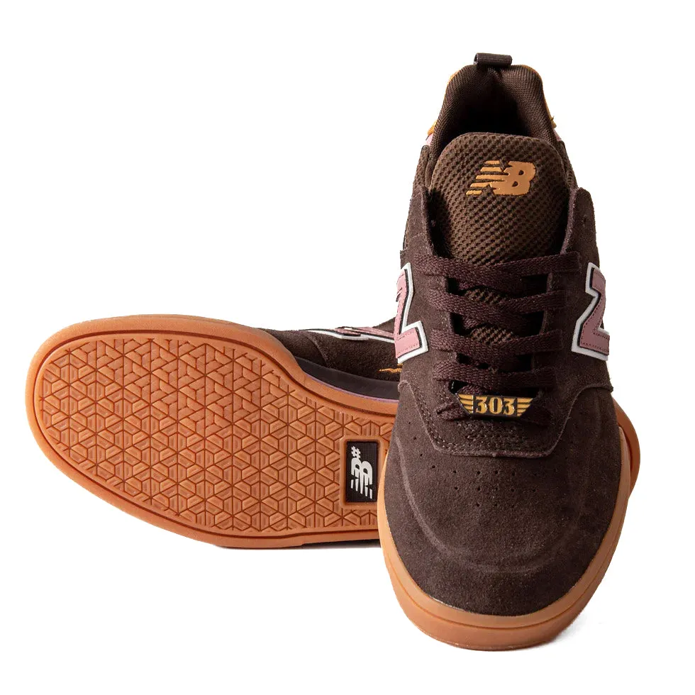 303 Boards x New Balance - 288s SBP 2023 (Brown/Pink) New Balance Shoes