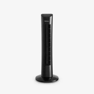 30" Oscillating Tower Fan - Black tower fans for vertical air circulation