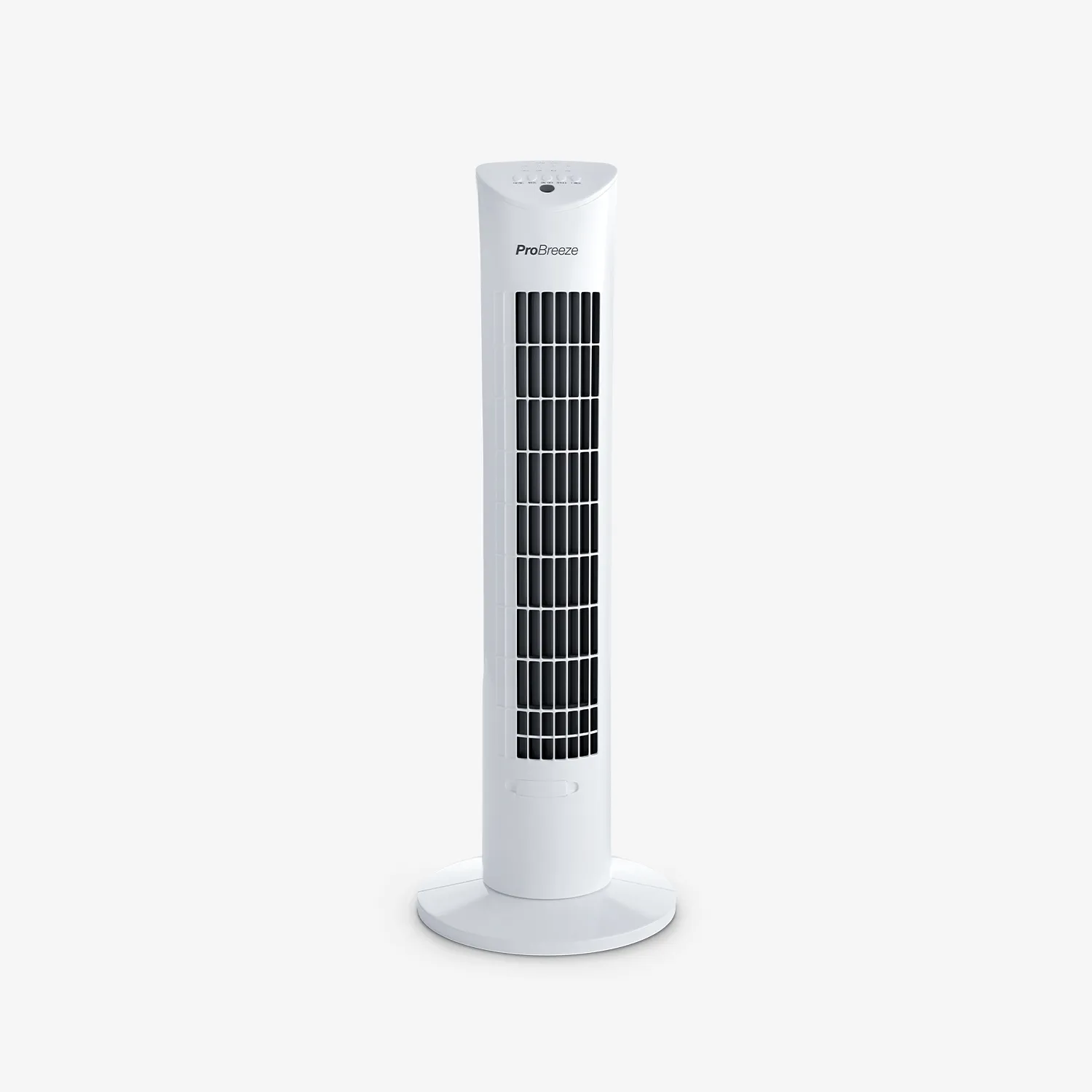 30" Oscillating Tower Fan - White tower fans for vertical air circulation