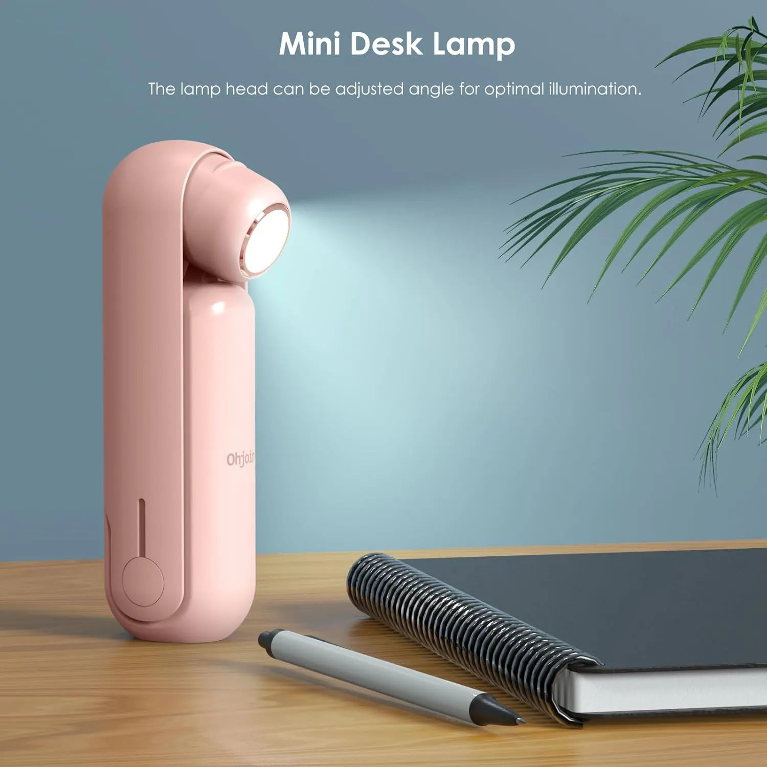 4 IN 1 Portable Mini Handheld Fan,Personal Foldable Pocket Travel Fan,Small Hand Fan for Face Lash,USB Rechargeable,Summer Concerts, Birthday Gifts for Women Mom (Pink)