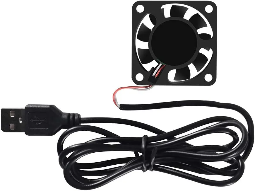 4 Pack USB Brushless Cooling Fan 40mm High Performance DC 5V Speed 4200 RPM for Small Appliances Series Replacement For Desktop