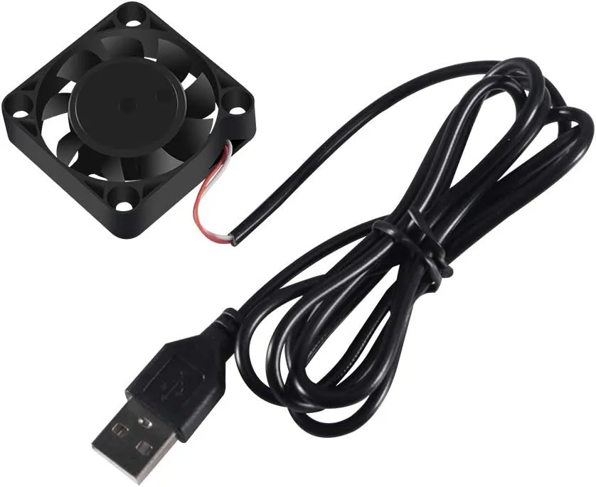 4 Pack USB Brushless Cooling Fan 40mm High Performance DC 5V Speed 4200 RPM for Small Appliances Series Replacement For Desktop