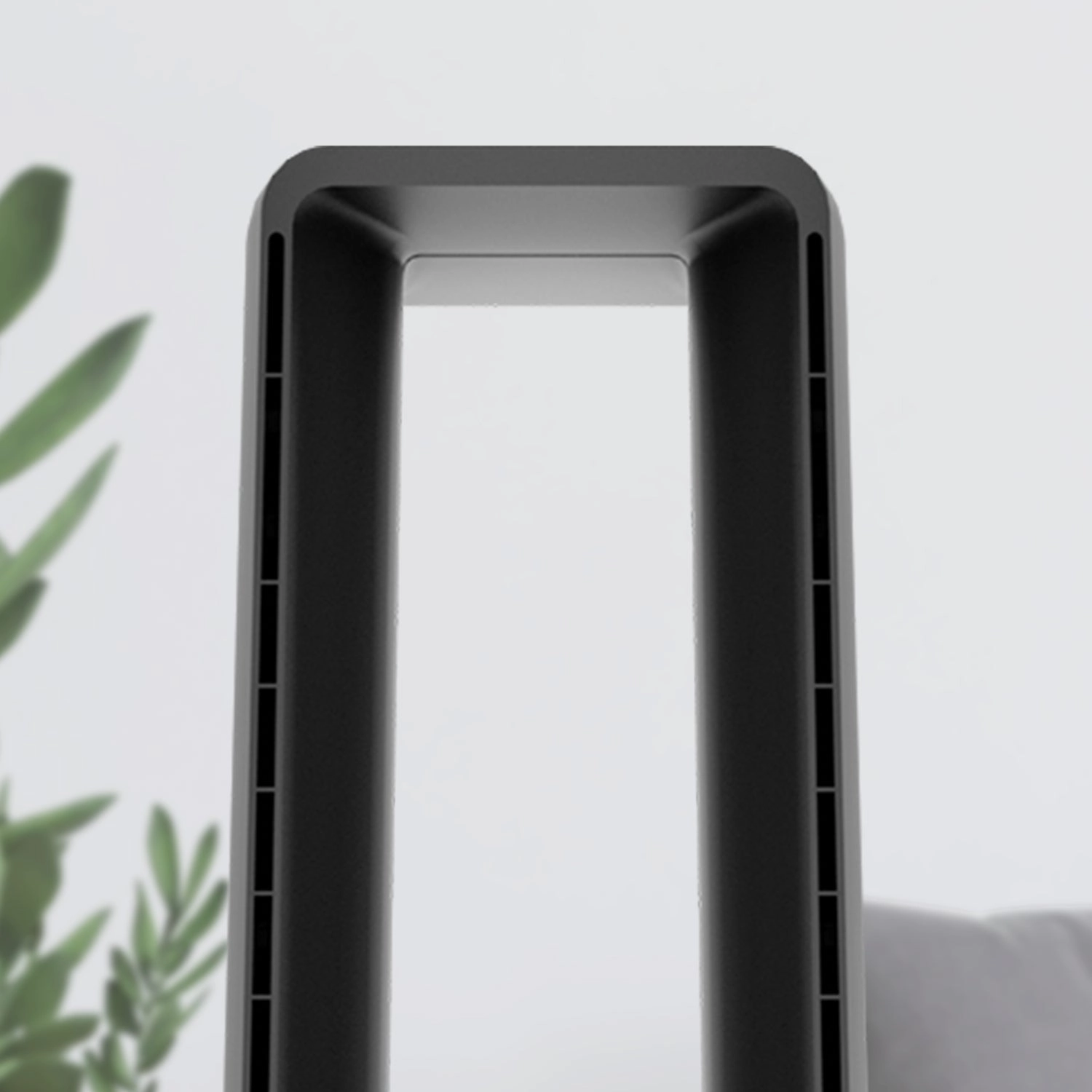 40" Bladeless Tower Fan with Smart App Control - Black