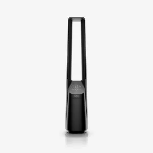 40" Bladeless Tower Fan - Black tower fans for vertical air circulation