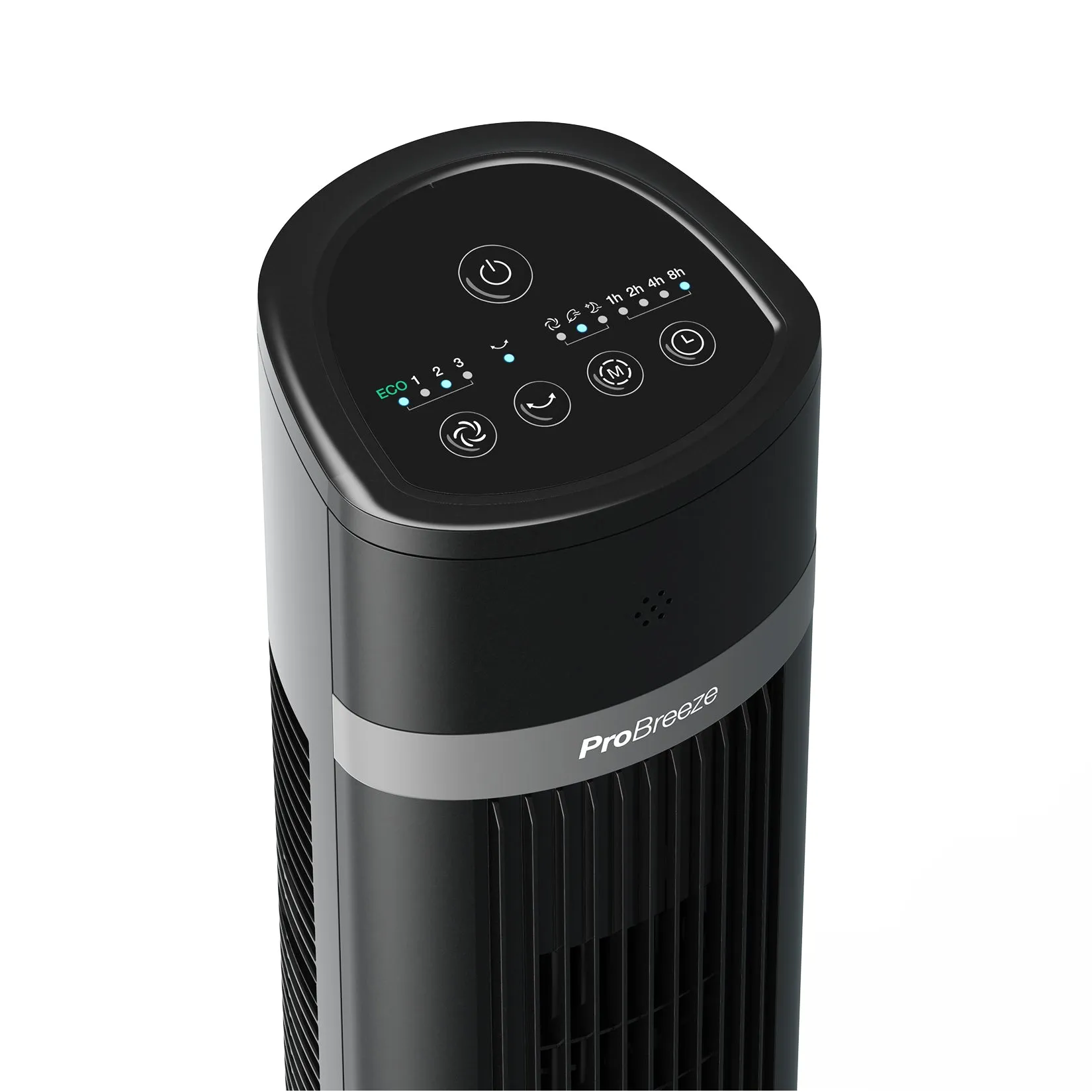 40" Oscillating Tower Fan - Black