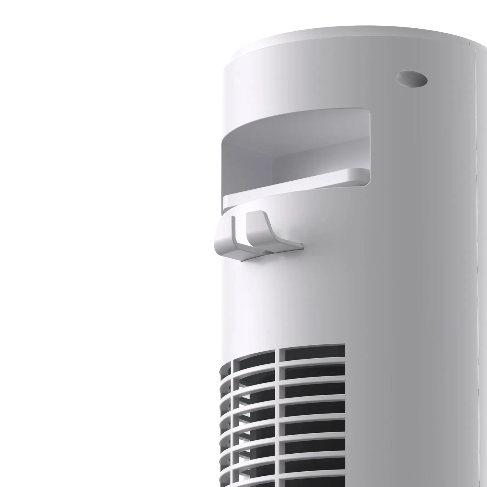 46" Oscillating Tower Fan White