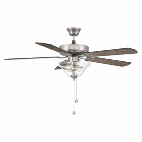 52" 2-Light Ceiling Fan quiet ceiling fans with remote control