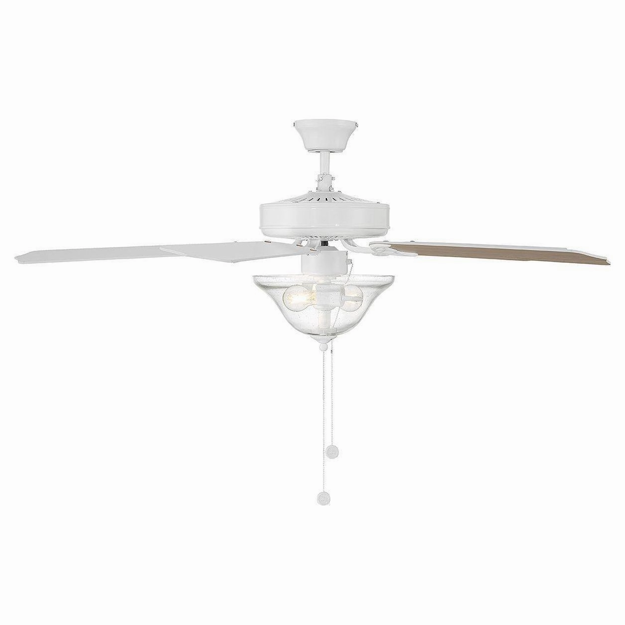 52" 2-Light Ceiling Fan
