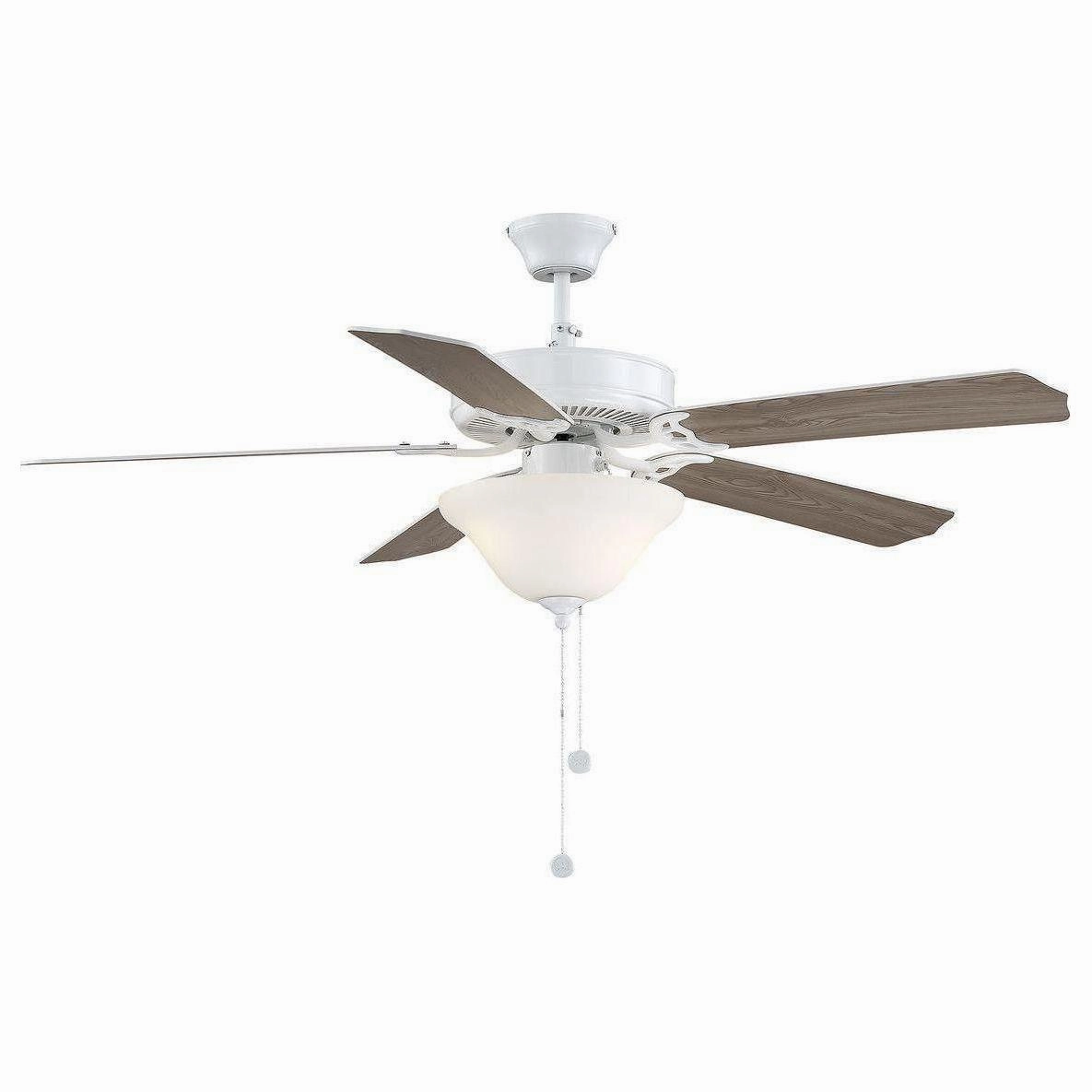 52" 2-Light Ceiling Fan