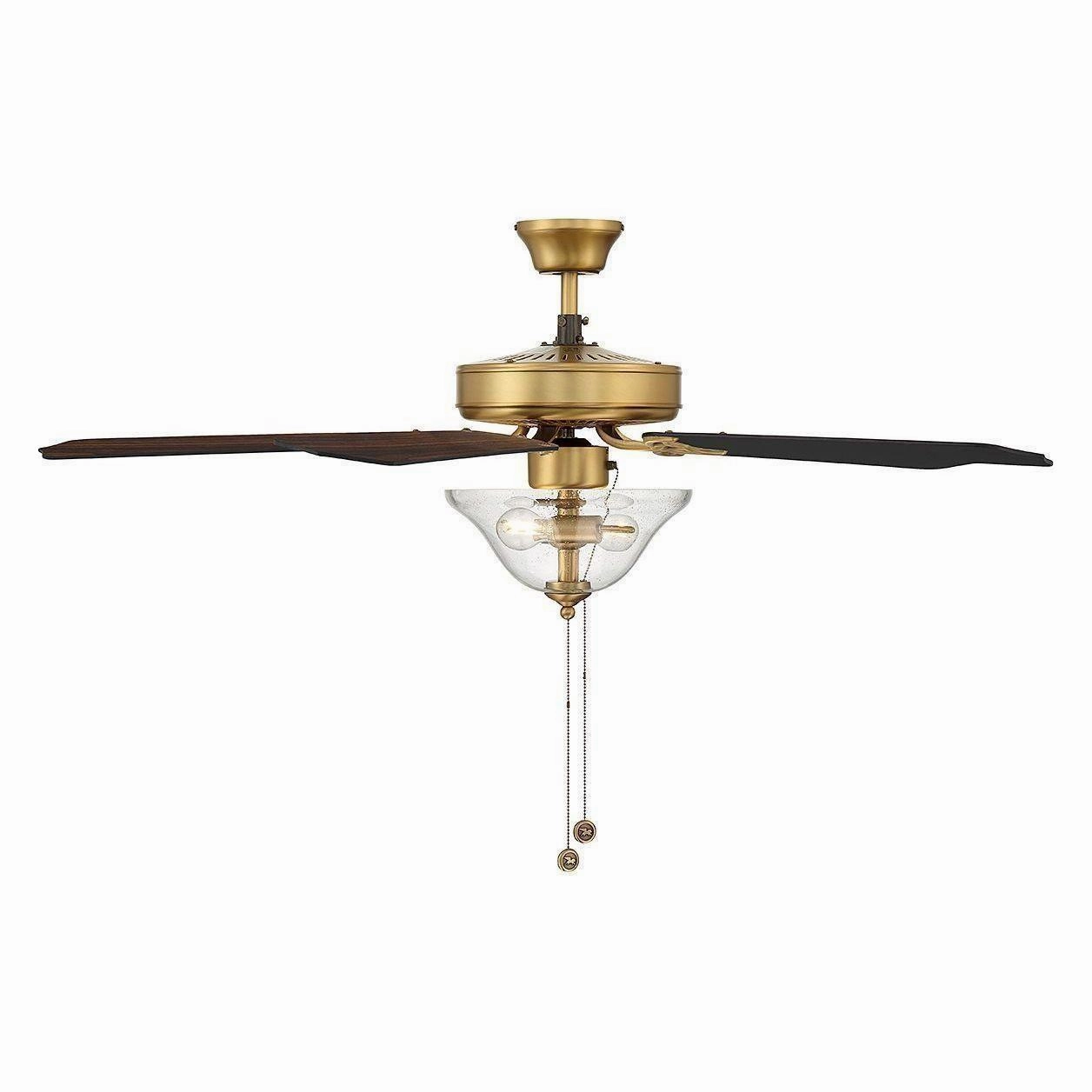 52" 2-Light Ceiling Fan