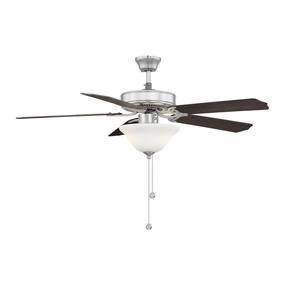 52" 2-Light Ceiling Fan quiet ceiling fans with remote control