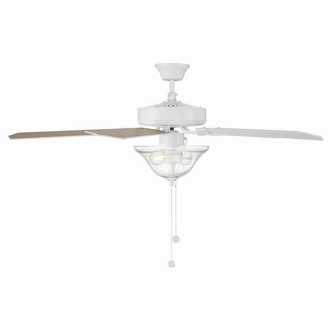 52" 2-Light Ceiling Fan