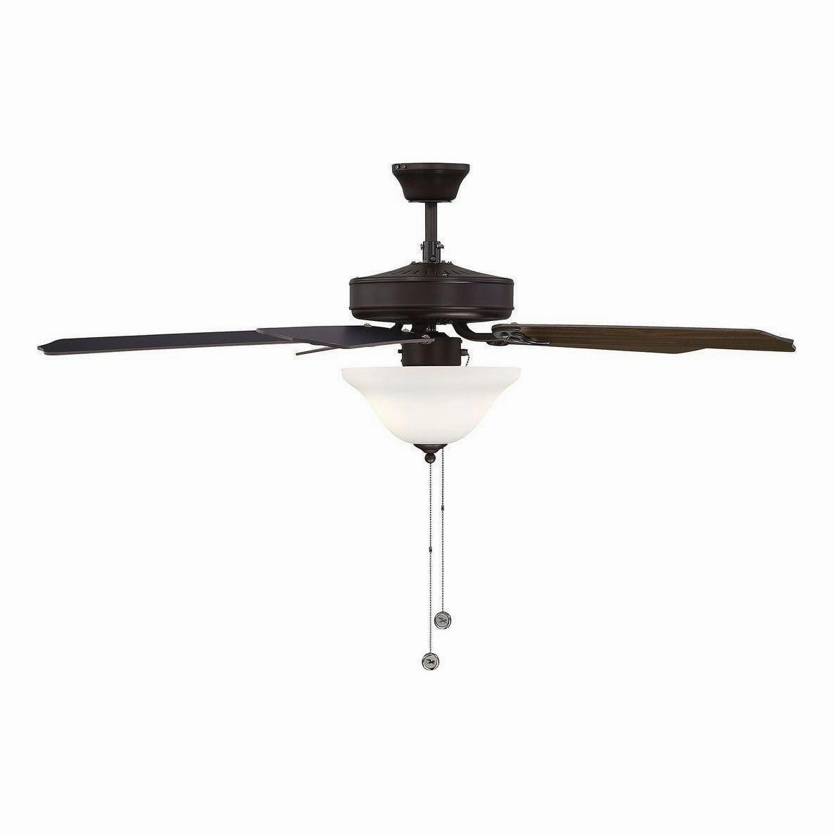 52" 2-Light Ceiling Fan