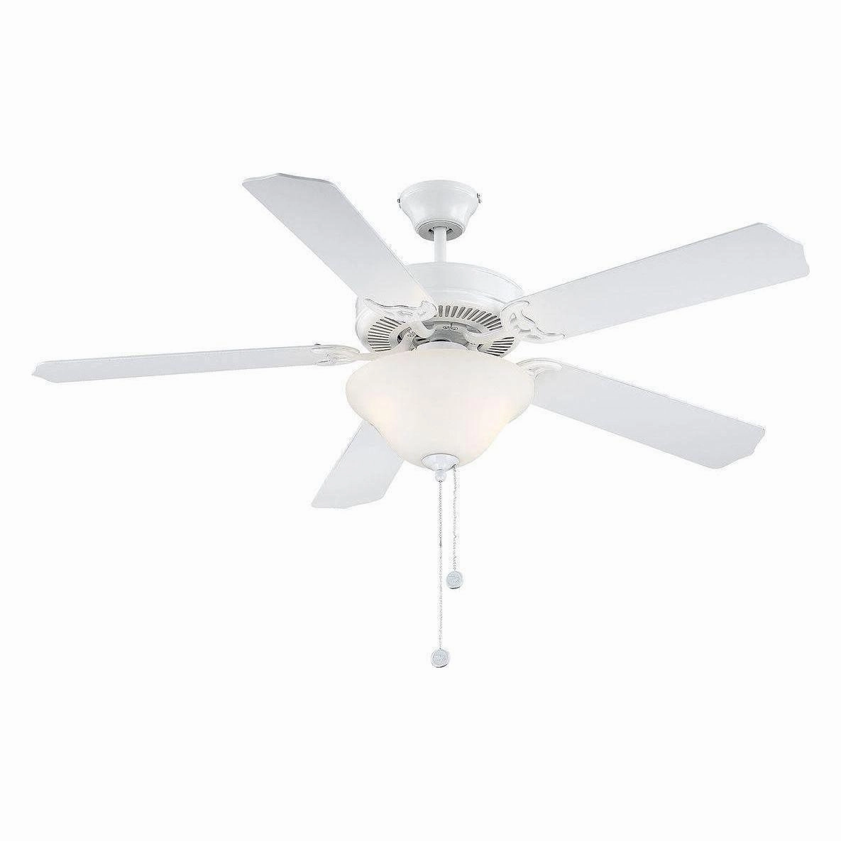 52" 2-Light Ceiling Fan
