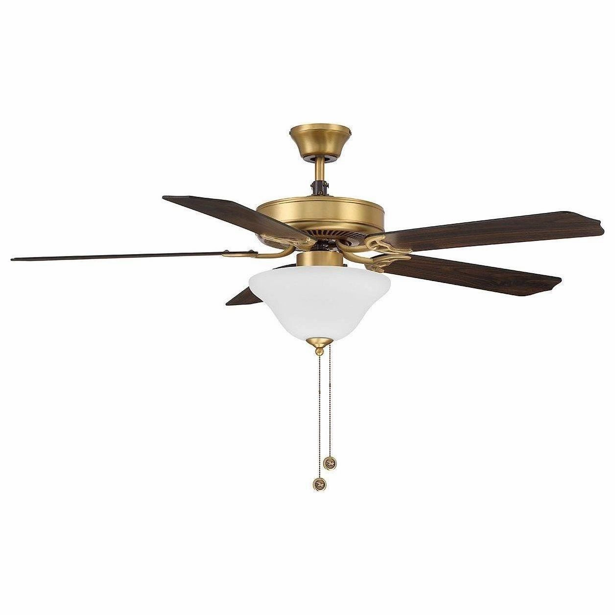 52" 2-Light Ceiling Fan