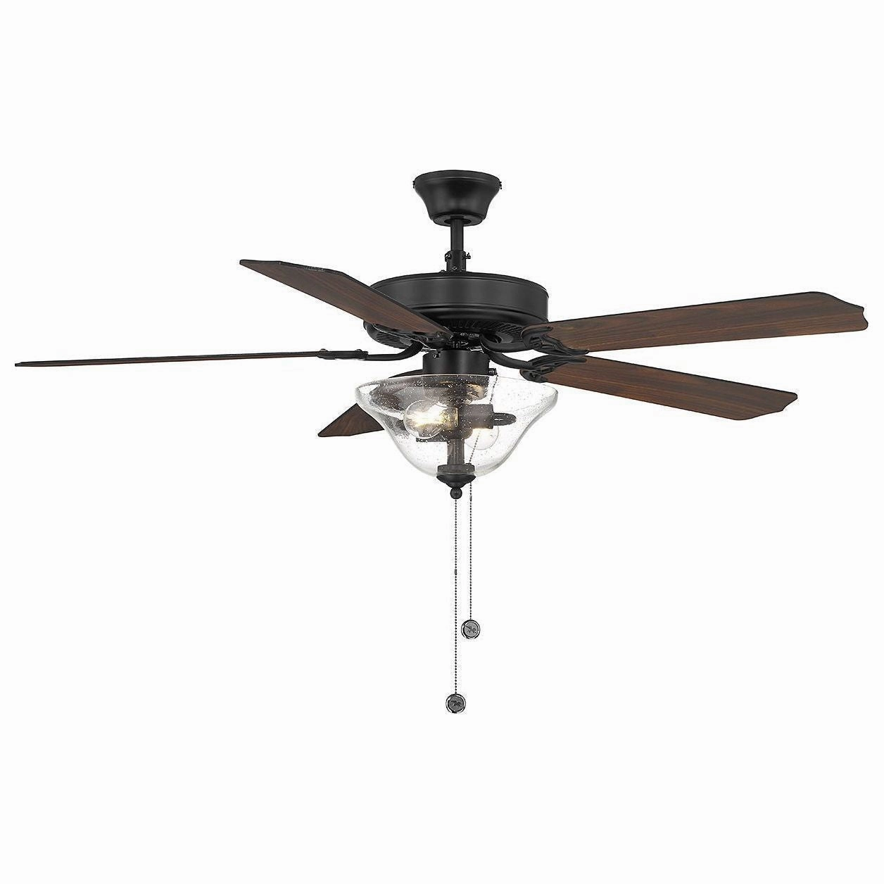 52" 2-Light Ceiling Fan