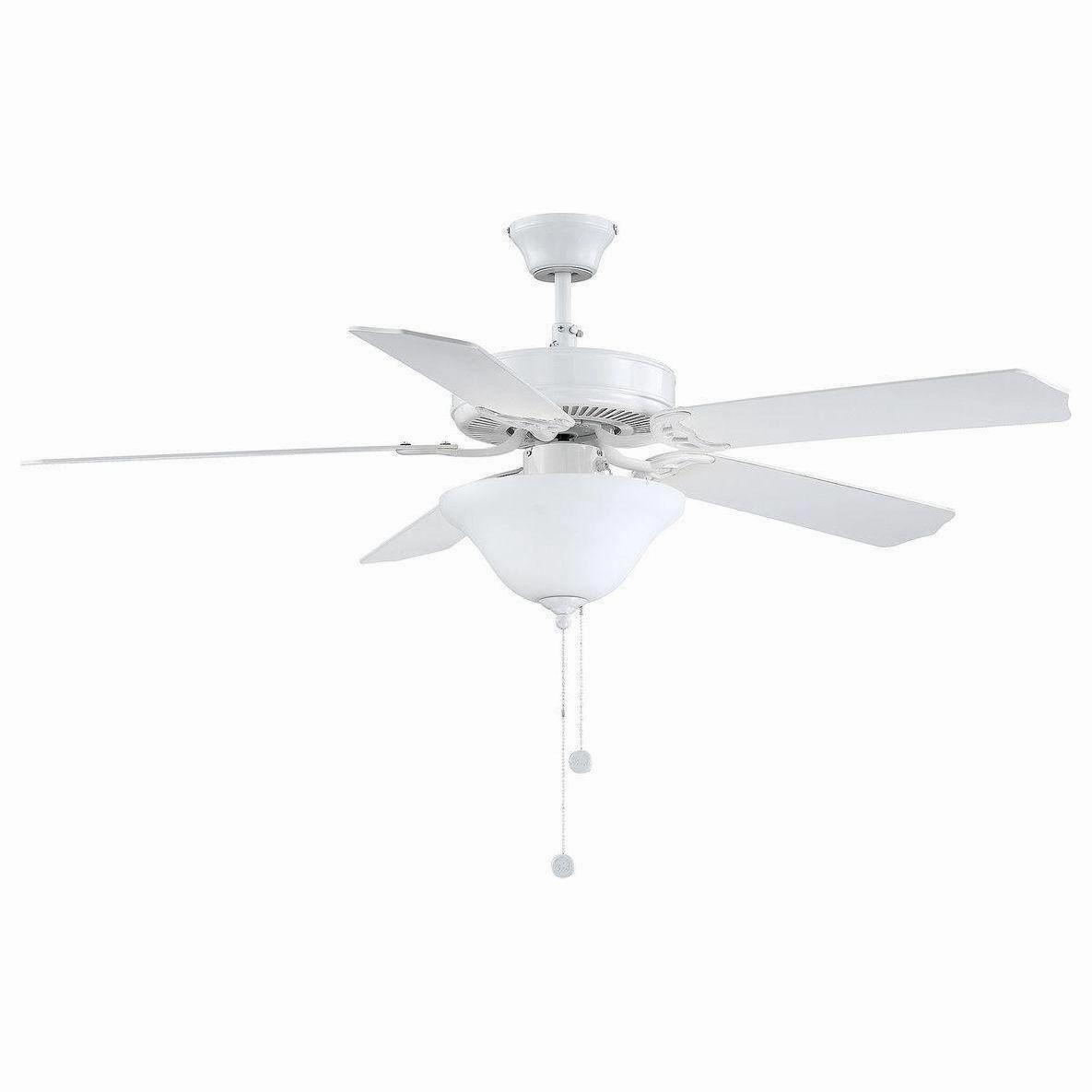 52" 2-Light Ceiling Fan
