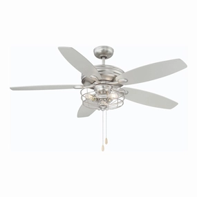 52" 3-Light Ceiling Fan quiet ceiling fans with remote control
