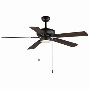 52" Super-Max Ceiling Fan with LED Light Kit led ceiling fans with light and remote