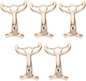 5pcs Ceiling Fan Blade Arm Replacement Support Rods for Ceiling Fan Maintenance Installation Gold Finish for Securing Blades Enhancing Performance Fan with safety blade design