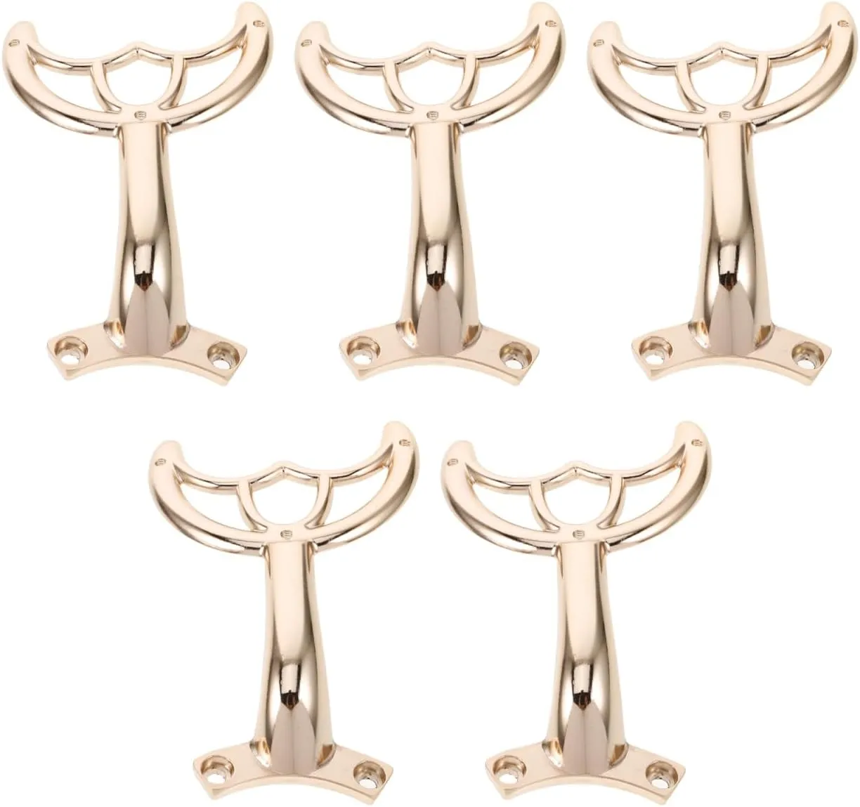 5pcs Ceiling Fan Blade Arm Replacement Support Rods for Ceiling Fan Maintenance Installation Gold Finish for Securing Blades Enhancing Performance Fan with safety blade design