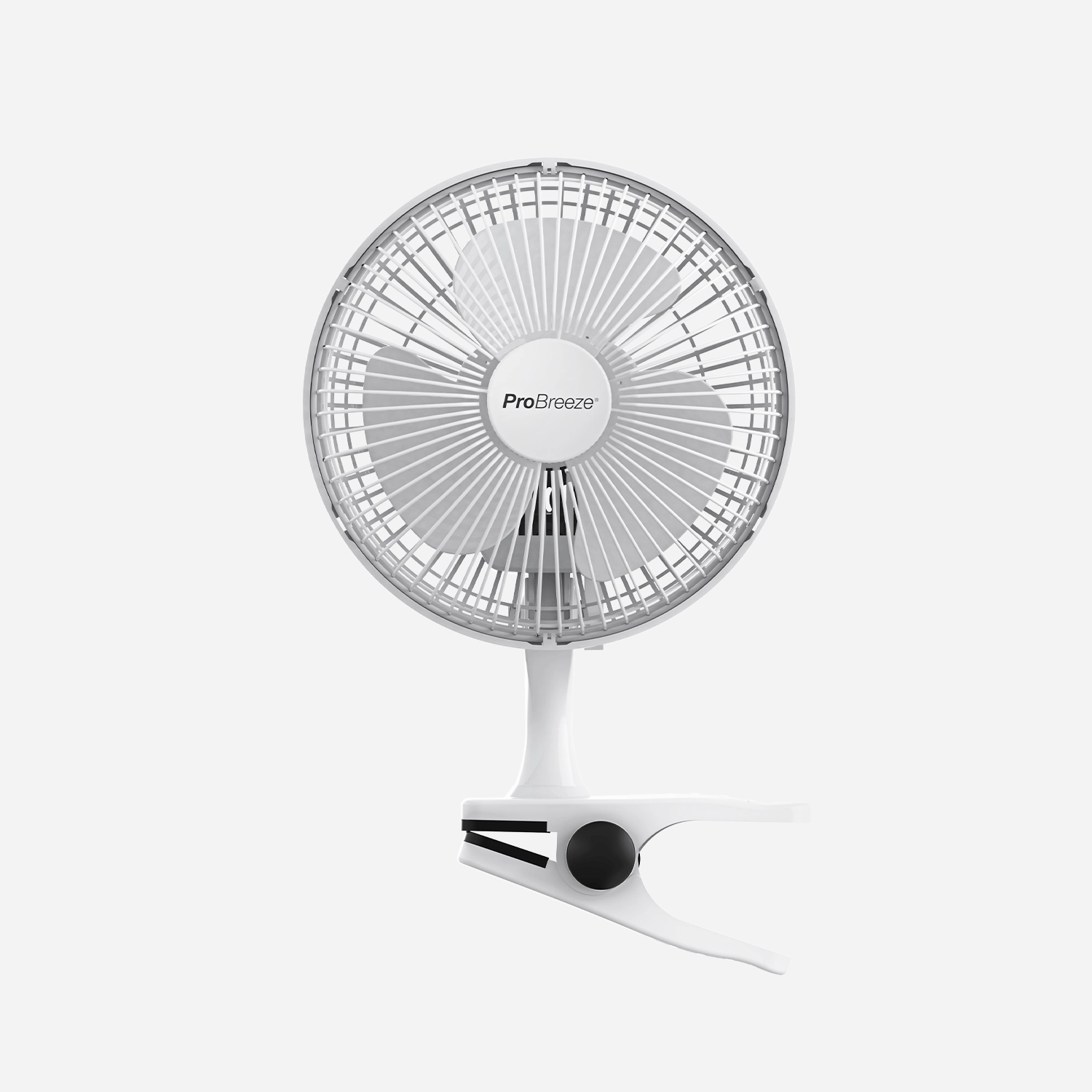 6" Mini Clip Fan - Ultra Quiet & High Power compact desk fans for workspace comfort