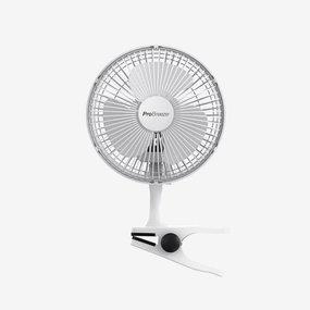 6" Mini Clip Fan - Ultra Quiet & High Power compact desk fans for workspace comfort