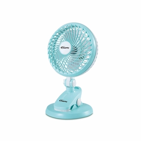 6" USB Portable Clip & Table Fan  2 Speed, 90 vertical and 360 horizontal Adjustable Airflow, PPUF221 usb desk fans for office or dorm use
