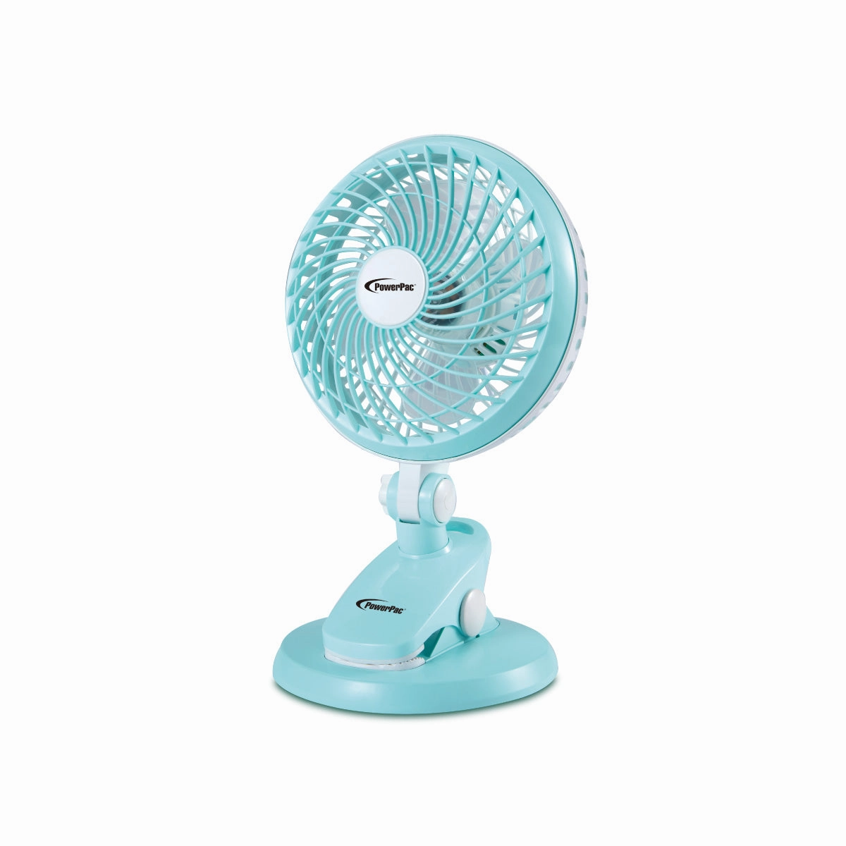 6" USB Portable Clip & Table Fan  2 Speed, 90 vertical and 360 horizontal Adjustable Airflow, PPUF221 usb desk fans for office or dorm use