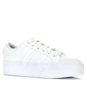 Adidas Bravada 2.0 Platform White Shoes_Adidas