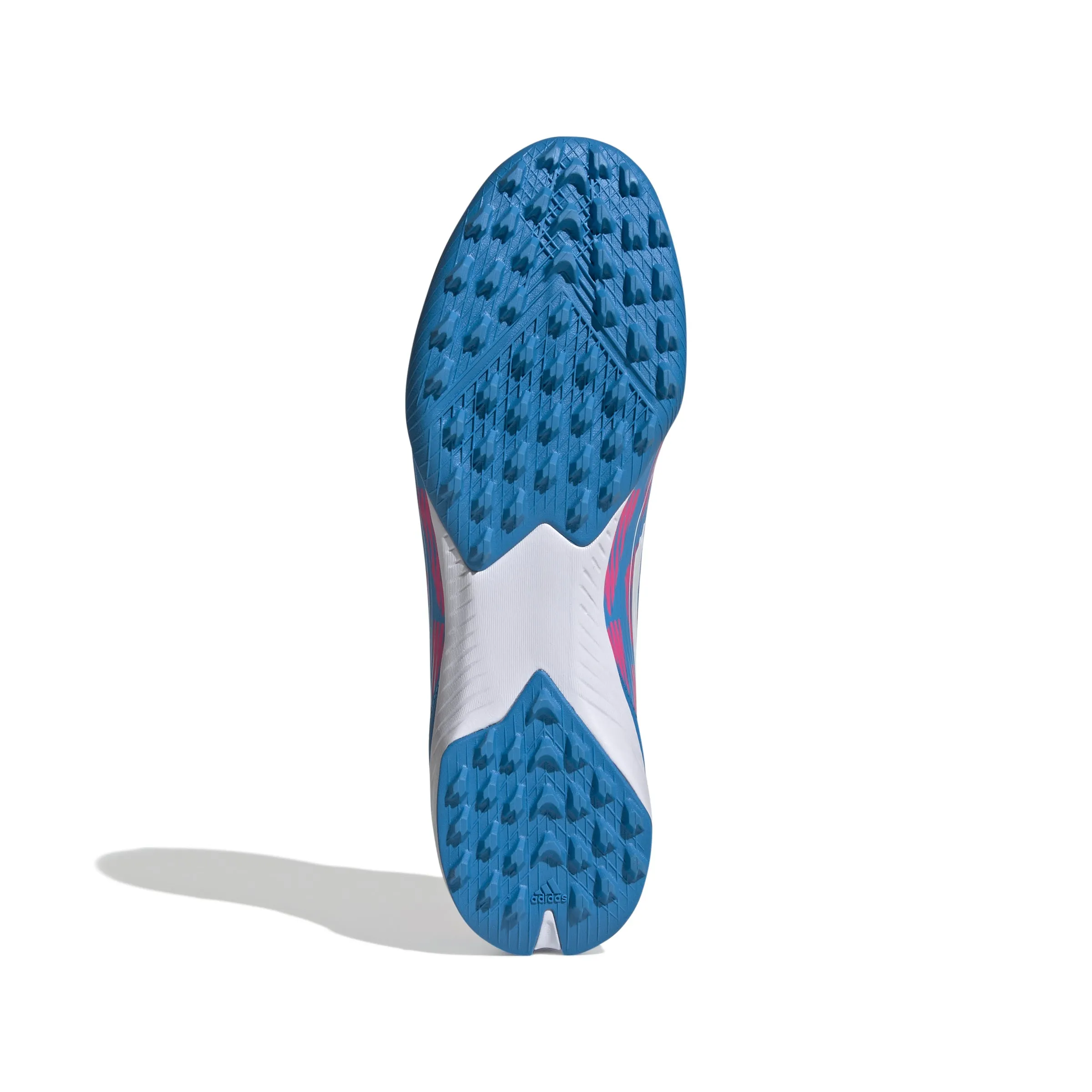 adidas F50 League TF Turf Shoes- Solar Blue/ FTWhite/ Solar Pink