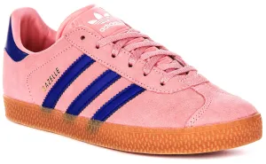 Adidas Gazelle J In Pink For Youth Shoes Adidas