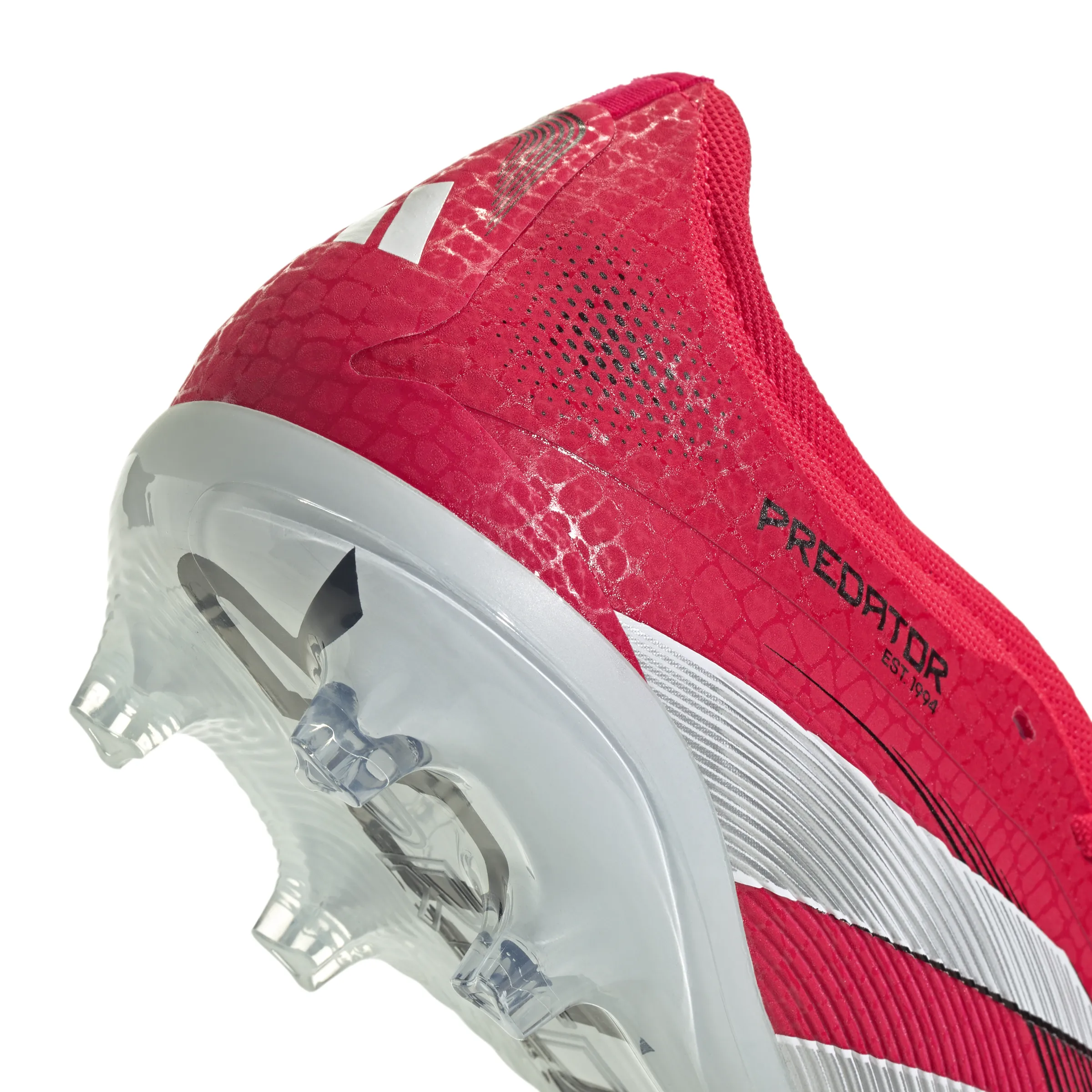 adidas Predator Pro FT FG Firm Ground Soccer Shoes - lucid red/ftwr white/core black