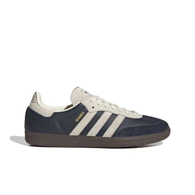 adidas Samba OG Aurora Ink/Cream White/Gum 5 JI3217