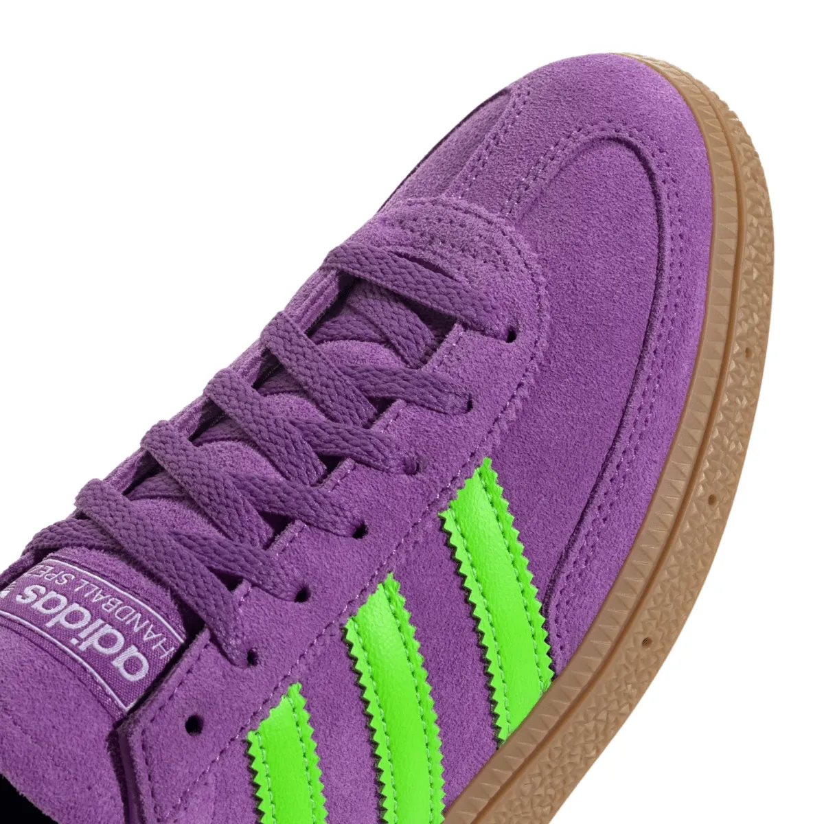 Adidas Women's Handball Spezial Active Purple/Solar Green/Gum Adidas Shoes