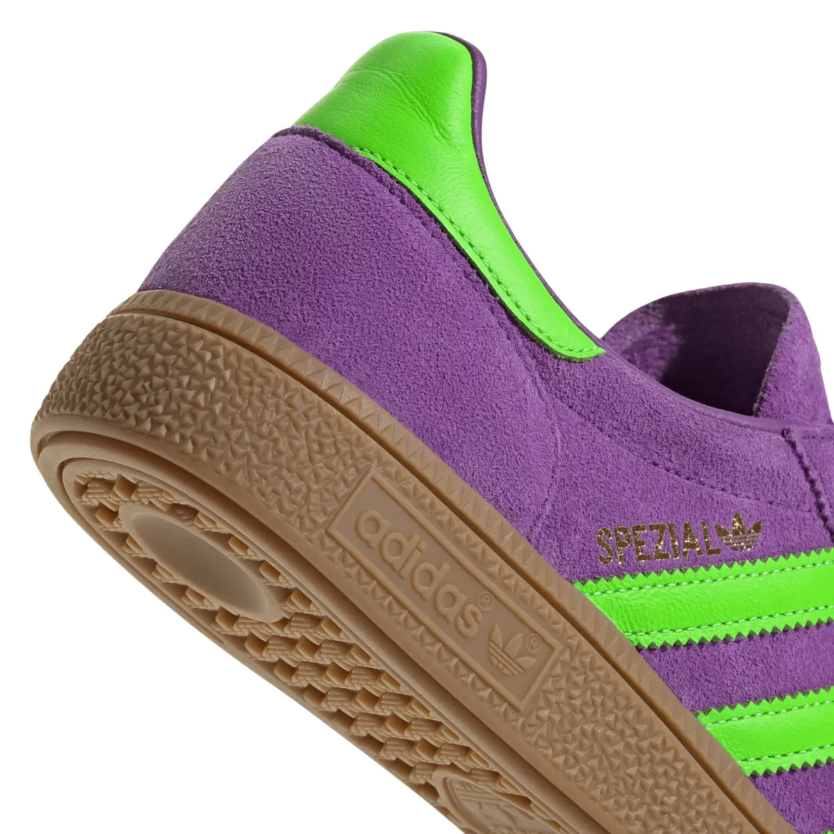 Adidas Women's Handball Spezial Active Purple/Solar Green/Gum Adidas Shoes