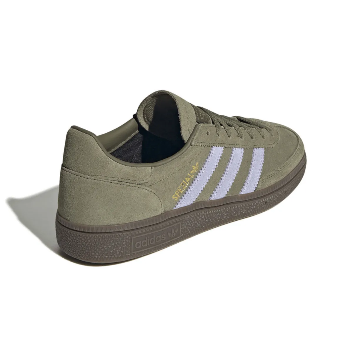 Adidas Women's Handball Spezial Olive/Violet/Gum Adidas Shoes