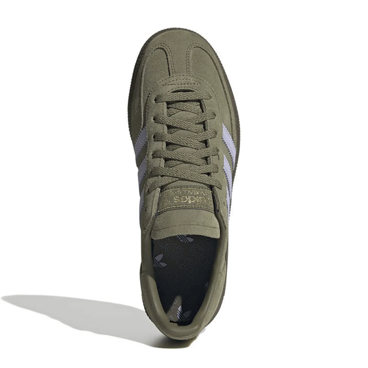 Adidas Women's Handball Spezial Olive/Violet/Gum Adidas Shoes