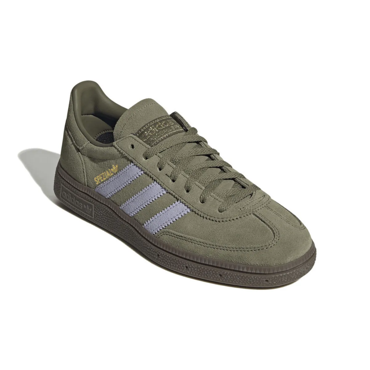 Adidas Women's Handball Spezial Olive/Violet/Gum Adidas Shoes