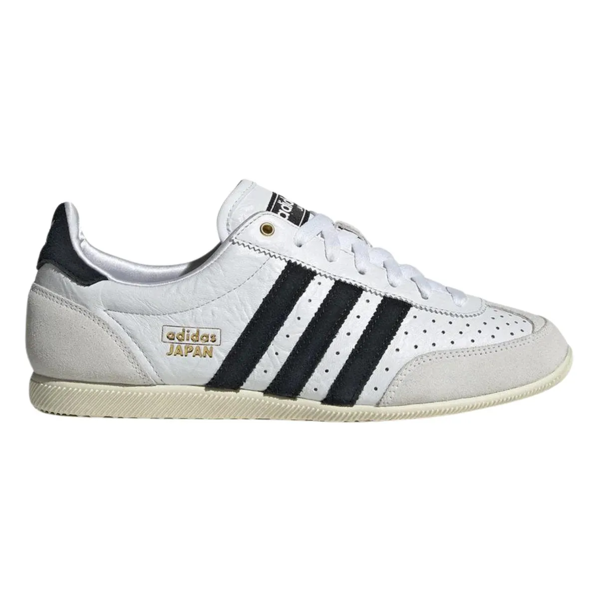 Adidas Women's Japan Cloud White/Core Black/Gold Metallic Adidas Shoes