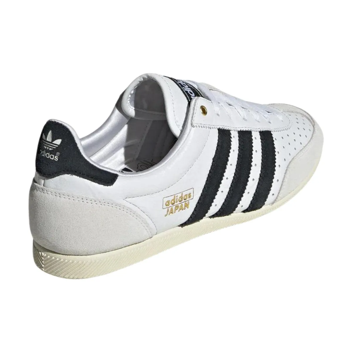 Adidas Women's Japan Cloud White/Core Black/Gold Metallic Adidas Shoes