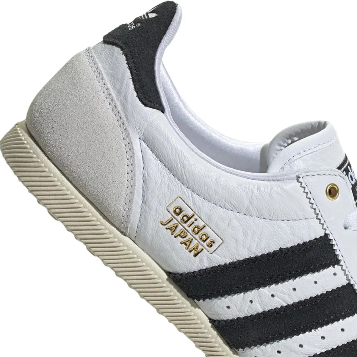 Adidas Women's Japan Cloud White/Core Black/Gold Metallic Adidas Shoes