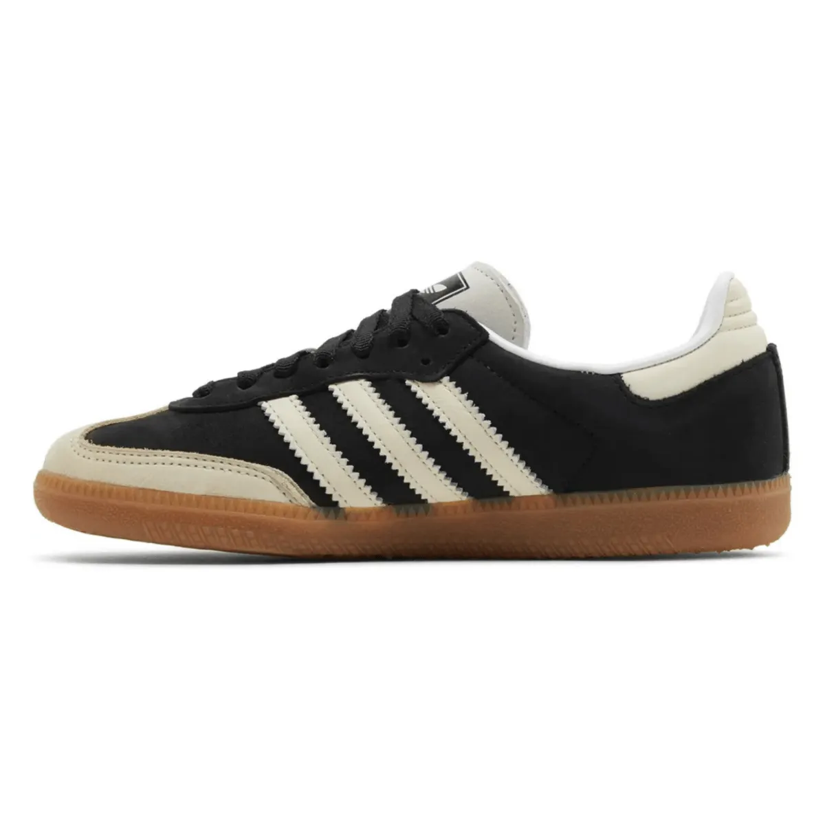 Adidas Women's Samba OG Core Black/Wonder White/Silver Metallic Adidas Shoes