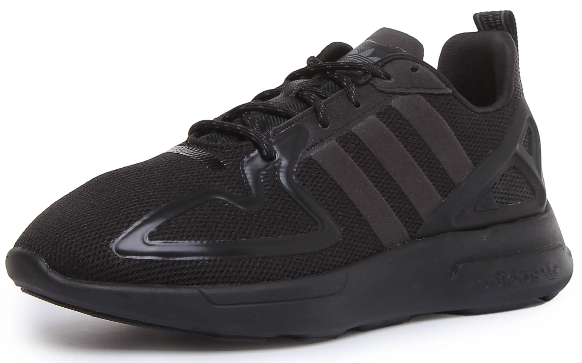 Adidas Zx 2K Flux J In Black For Youth Shoes Adidas