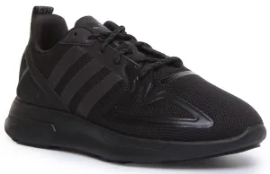 Adidas Zx 2K Flux J In Black For Youth Shoes Adidas