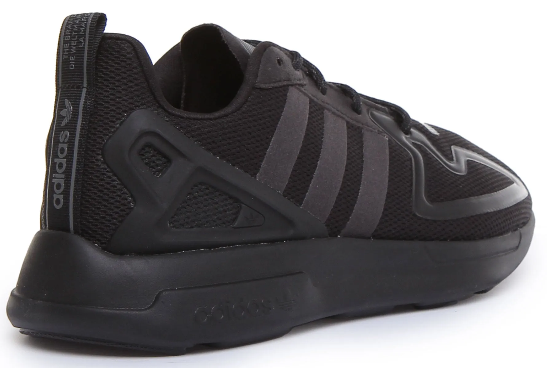 Adidas Zx 2K Flux J In Black For Youth Shoes Adidas